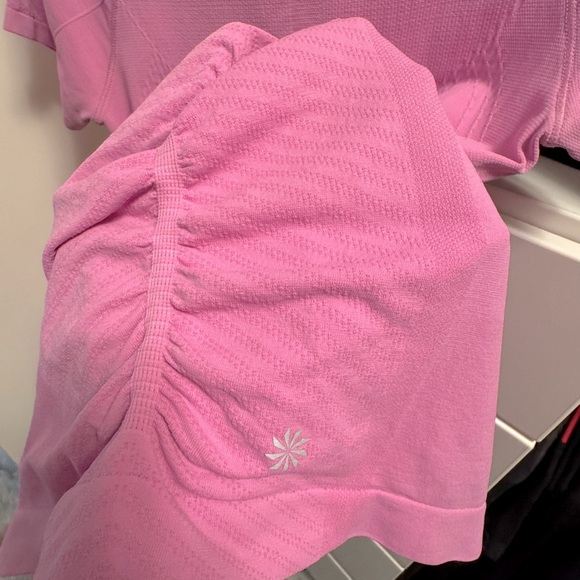 Athleta Pink Short Sleeve Tee - Picture 4 of 4